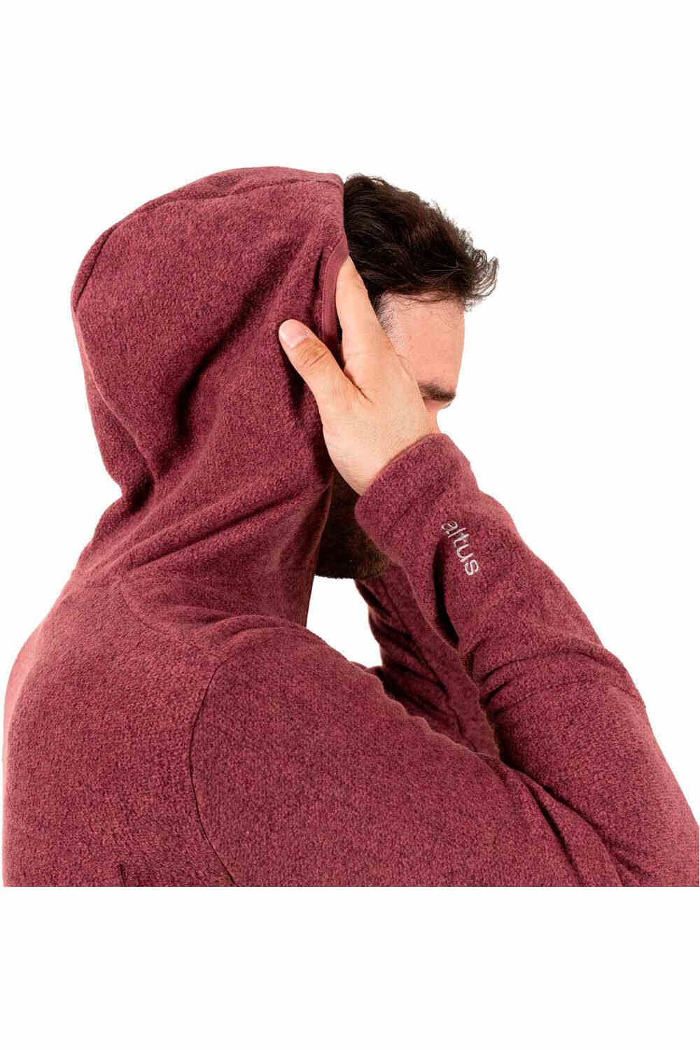 Altus forro polar hombre SENECA K30  vista trasera