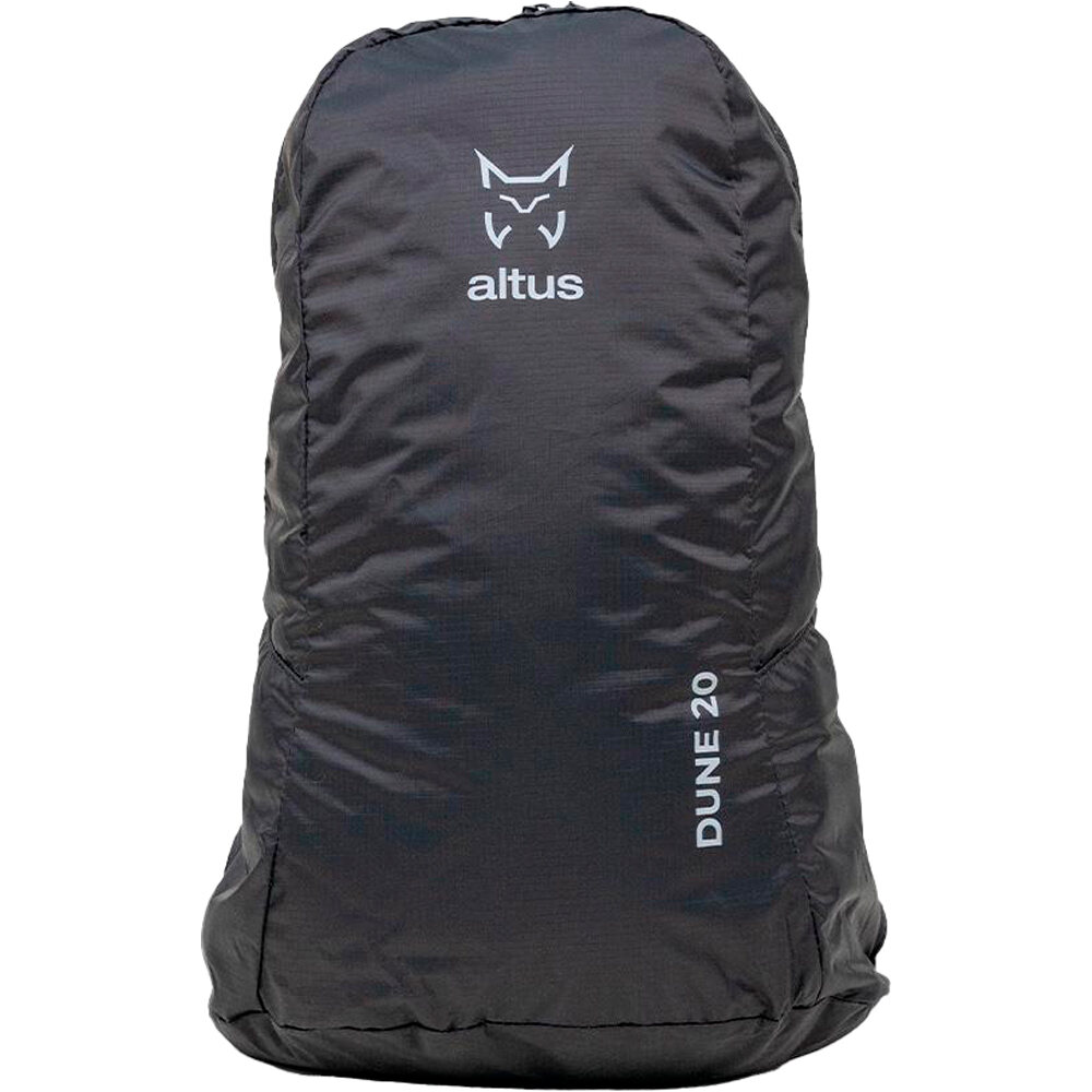 Altus mochila montaña DUNE NEGRO vista frontal