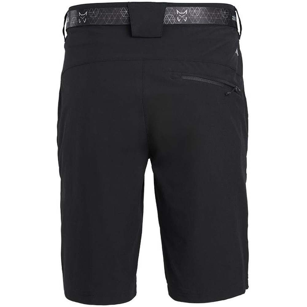 Altus pantalón corto montaña hombre TAUPO K30 GRIS vista trasera