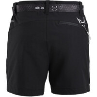 Altus pantalón corto montaña mujer KAURI K30 GRIS vista trasera