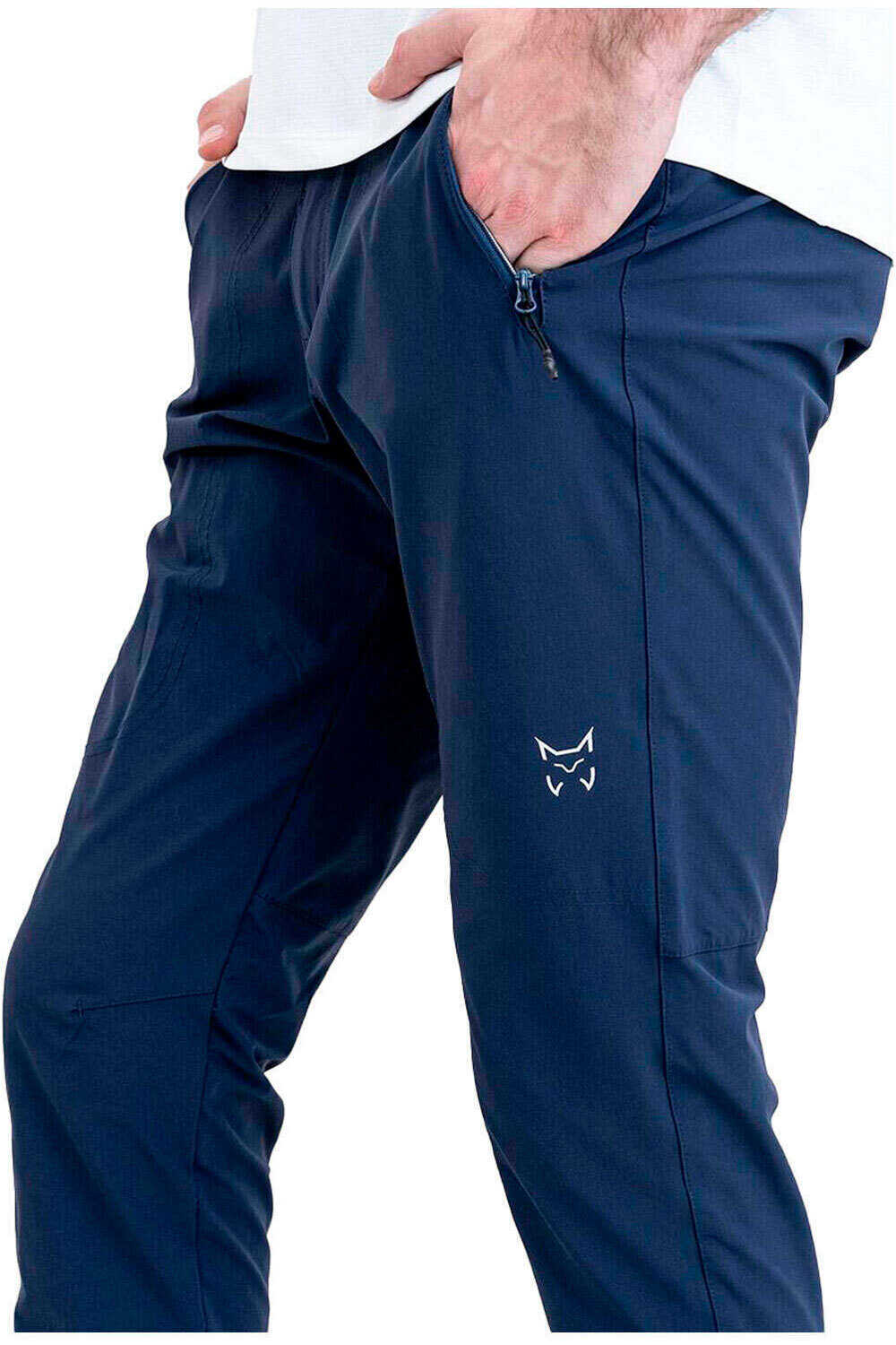Altus pantalón montaña hombre JAZZI K30 AZUL vista trasera
