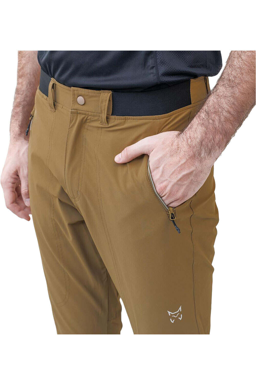 Altus pantalón montaña hombre JAZZI K30 MARRON vista trasera