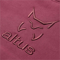 Altus Sudaderas Montaña Hombre KARNAC MORADO vista detalle