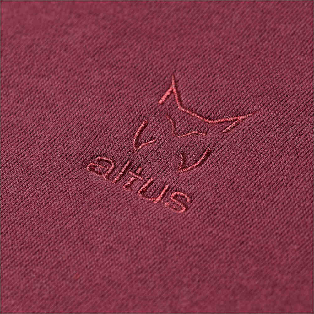 Altus Sudaderas Montaña Hombre LUXOR ROJO vista detalle