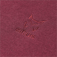 Altus Sudaderas Montaña Hombre LUXOR ROJO vista detalle