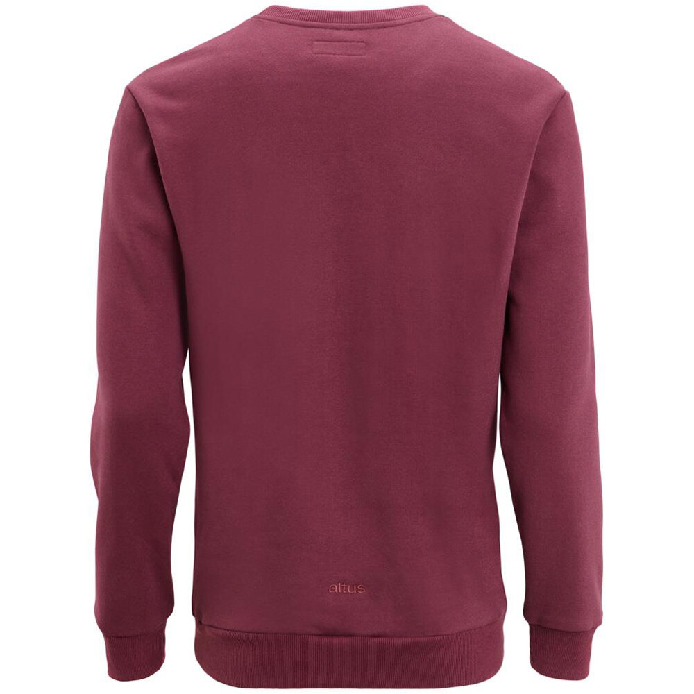 Altus Sudaderas Montaña Hombre LUXOR ROJO vista trasera
