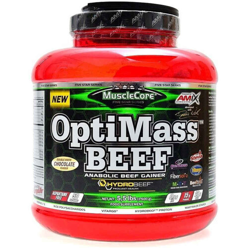 AMIX MUSCLECORE OPTIMASS BEEF GAINER 2500 GR