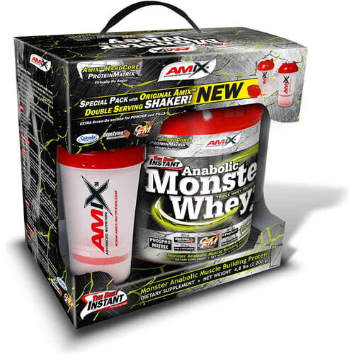 AMIX NUTRITION ANABOLIC MONSTER WHEY 2 KG + 200 GR FREE