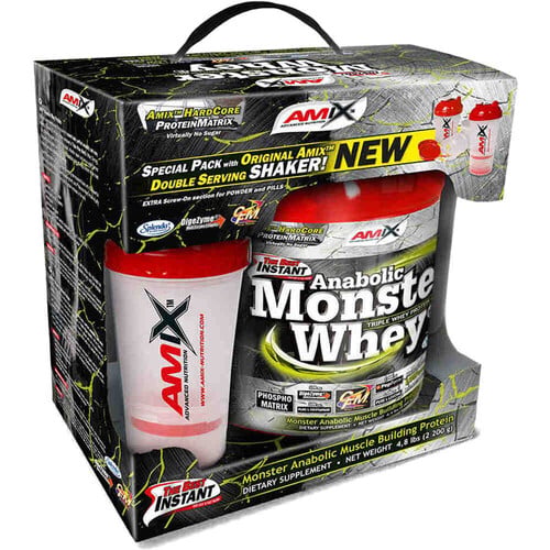 AMIX NUTRITION ANABOLIC MONSTER WHEY 2KG + 200 GR FREE