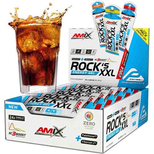 AMIX PERFORMANCE ROCK'S GEL XXL CON CAFEINA 24X65 G