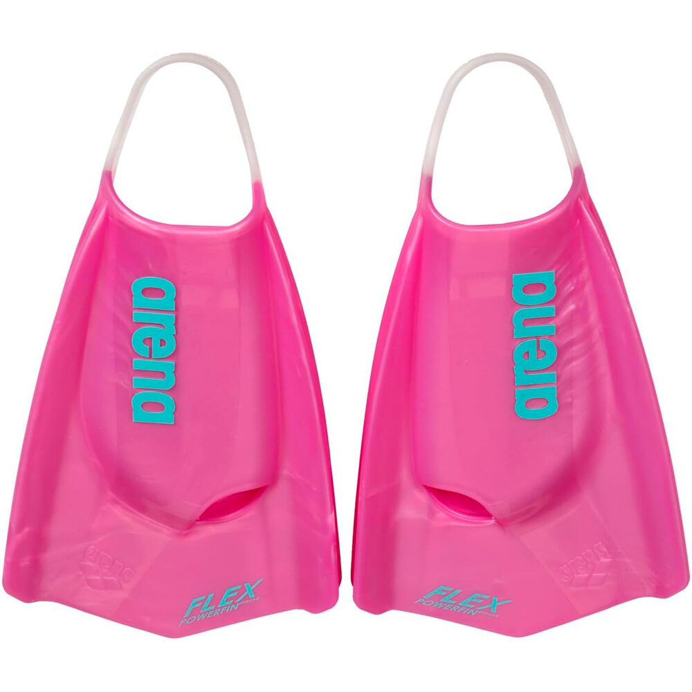 Arena aletas natación POWERFIN PRO II FLEX ROSA 03