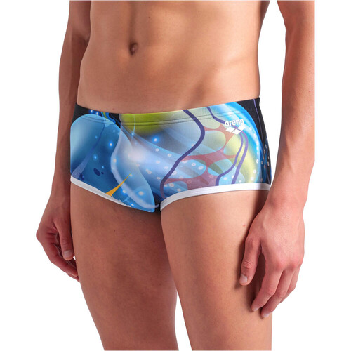 Arena bañador natación hombre ONE PRINT LOW NEGRO
