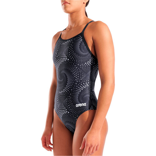 Arena bañador natación mujer FIREFLOW NEGRO