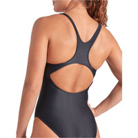 Arena bañador natación mujer SOLID NEGRO 03