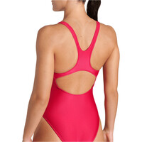 Arena bañador natación mujer SOLID SWIMSUIT CONTROL PRO ROJO 03