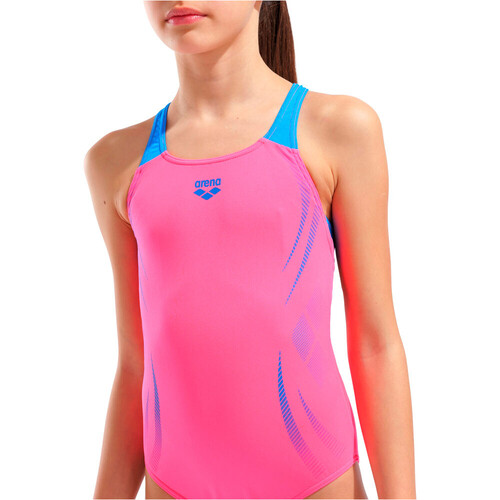 Arena bañador natación niña POSEIDONIA SWIMSUIT SWIM PRO ROSA