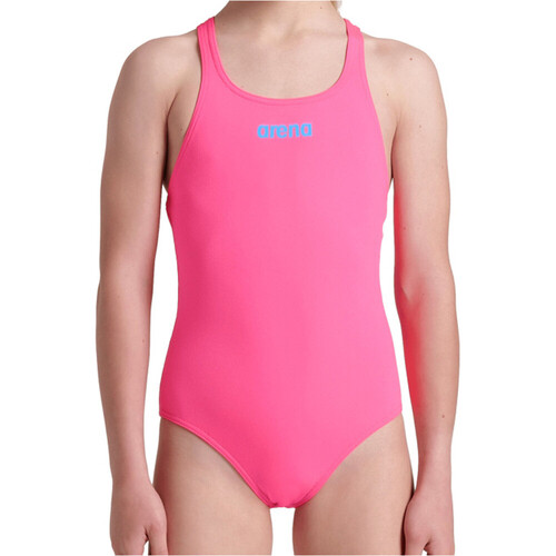 Arena bañador natación niña TEAM PRO SOLID ROSA