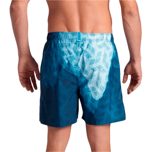 Arena bañador playa hombre BEACH BOXER PLACED BLANCO