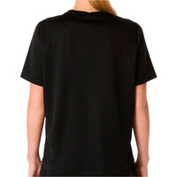 Asics camiseta entrenamiento manga corta mujer ASICS CORE NEGRO vista trasera