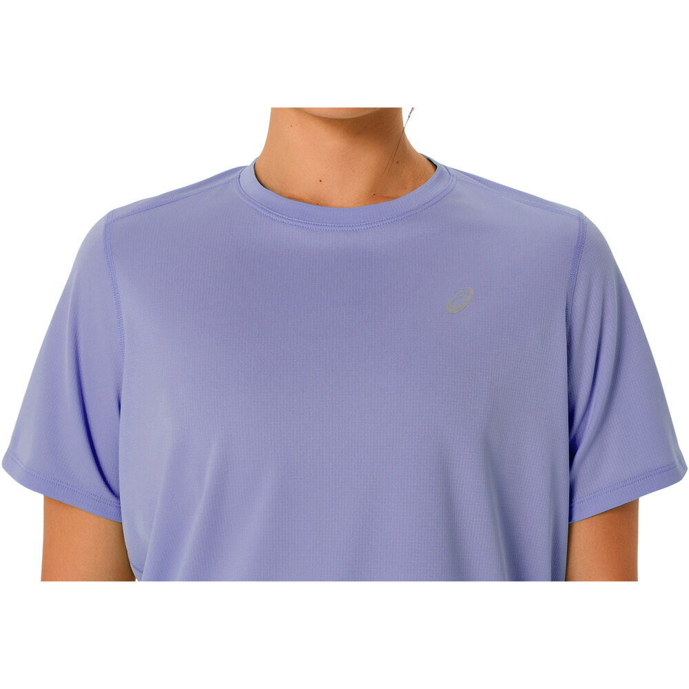 Asics camiseta entrenamiento manga corta mujer CORE MORADO 03