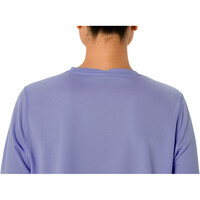 Asics camiseta entrenamiento manga corta mujer CORE MORADO 04