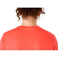 Asics camiseta entrenamiento manga corta mujer CORE NARANJA 04