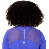 Asics camiseta entrenamiento manga corta mujer ROAD AZUL 05