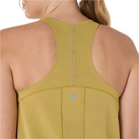 Asics camiseta entrenamiento manga corta mujer ROAD MARRON 03