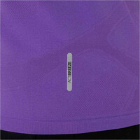 Asics camiseta entrenamiento manga corta mujer ROAD SEAMLESS AZUL 04