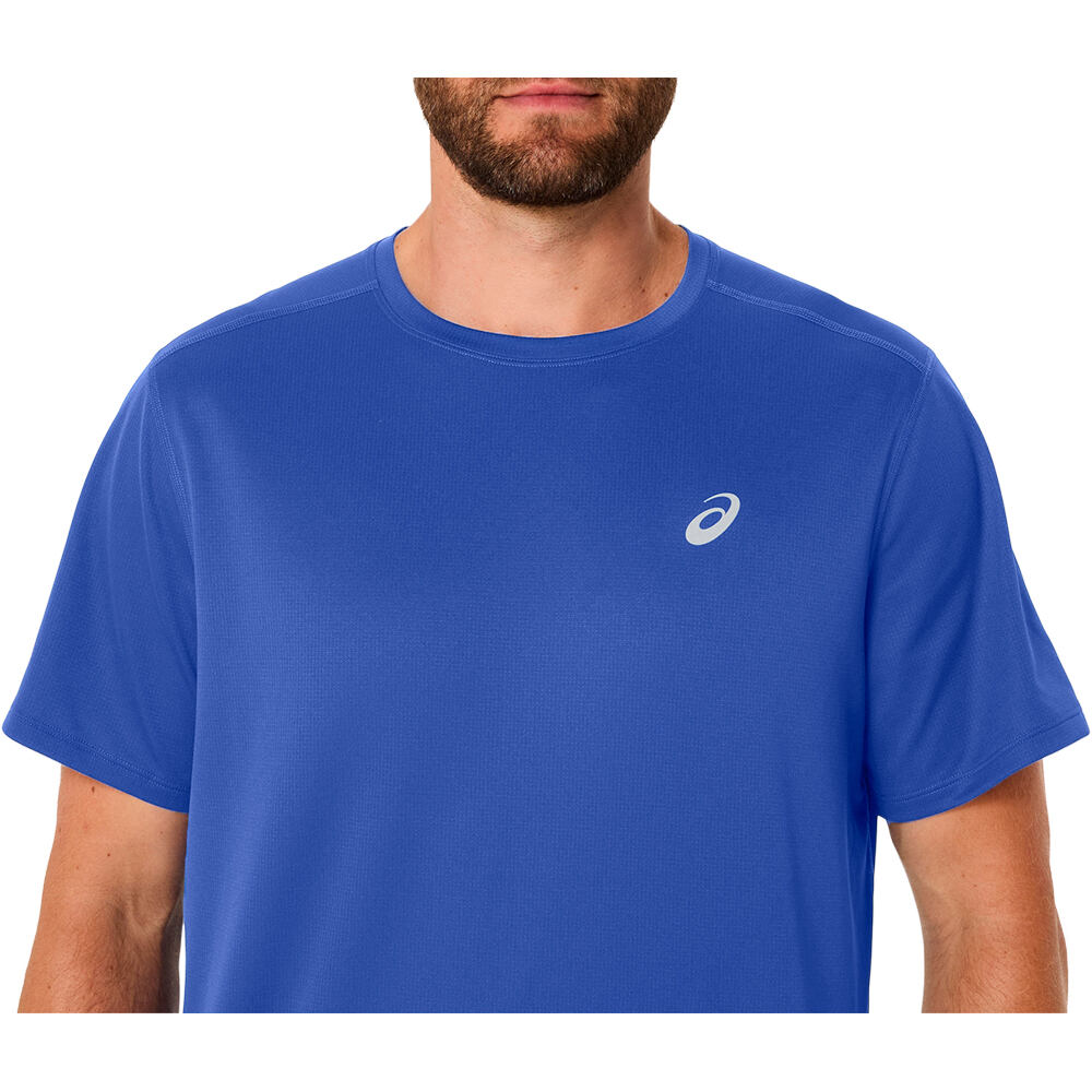Asics camiseta técnica manga corta hombre CORE AZUL 03