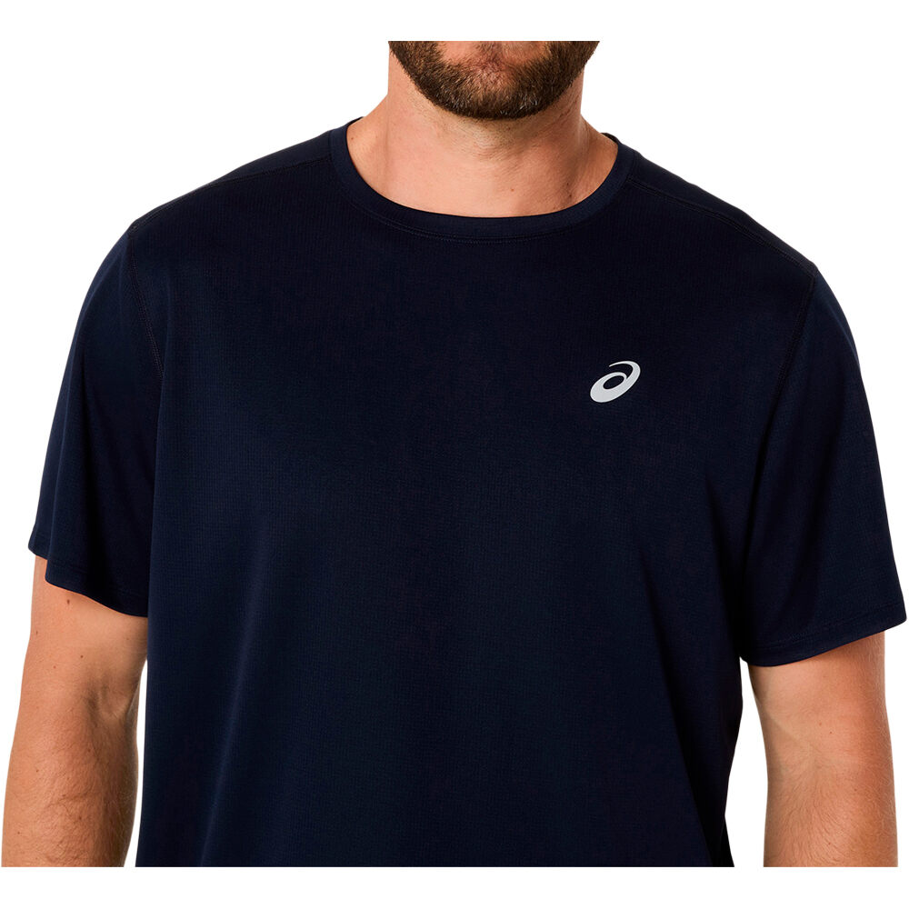 Asics camiseta técnica manga corta hombre CORE NEGRO 03