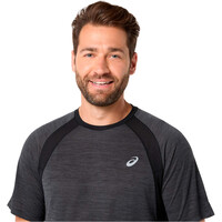 Asics camiseta técnica manga corta hombre ROAD NEGRO 03