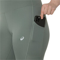 Asics malla larga running mujer CORE TIGHT VERDE 04