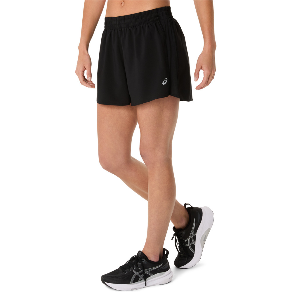 Asics pantalón running mujer CORE NEGRO vista detalle