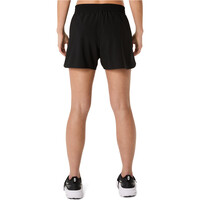 Asics pantalón running mujer CORE NEGRO vista trasera