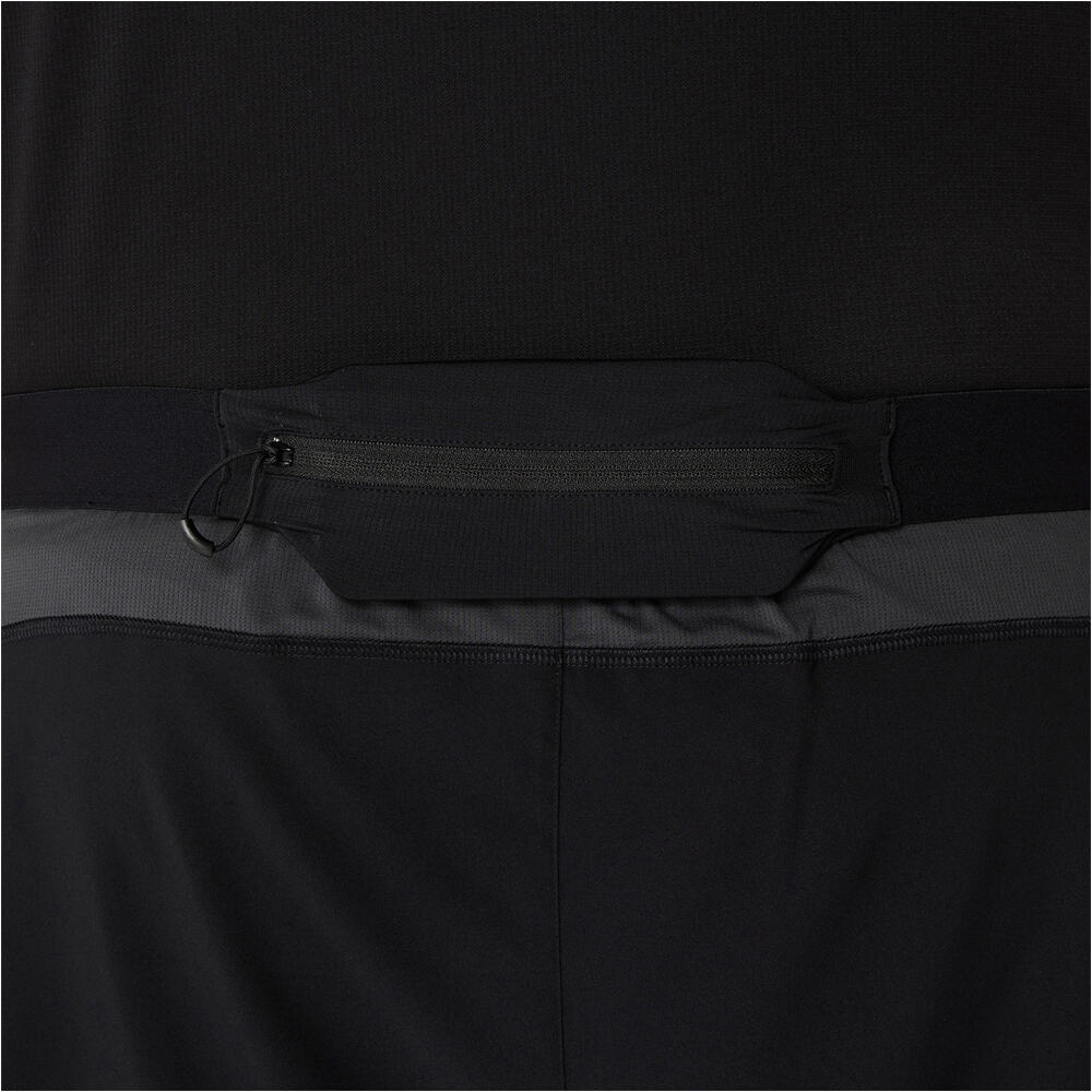 Asics pantaloneta técnica hombre ROAD 2-N-1 NEGRO 06