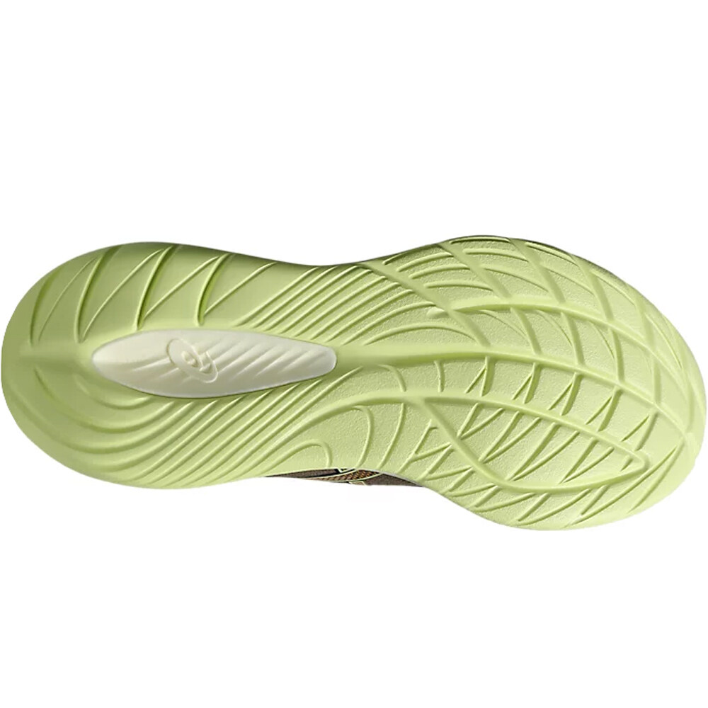 Asics zapatilla running hombre GEL-CUMULUS 27 MARRON vista superior