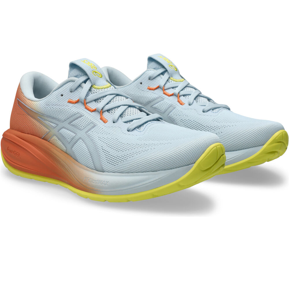 Asics zapatilla running hombre GEL-CUMULUS 28 GRIS lateral interior