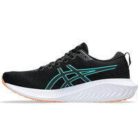 Asics zapatilla running hombre GEL-EXCITE 10 NEGRO puntera