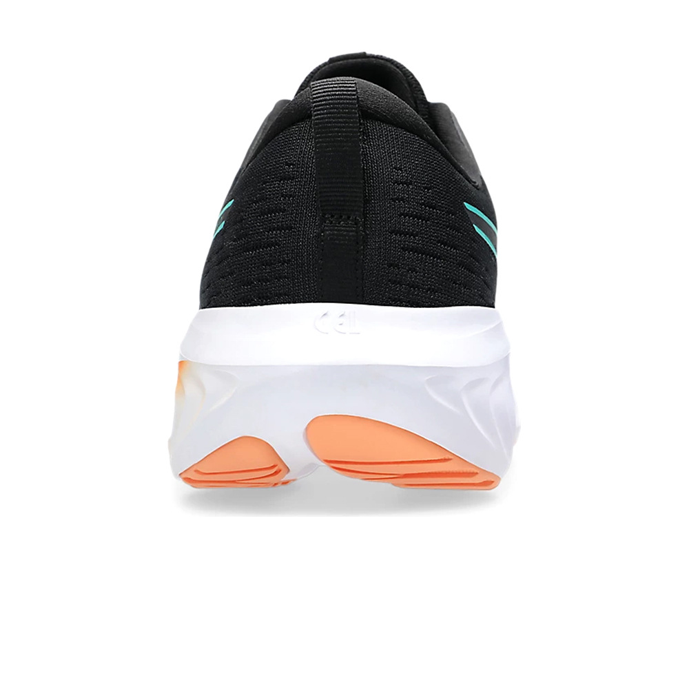Asics zapatilla running hombre GEL-EXCITE 10 NEGRO vista trasera