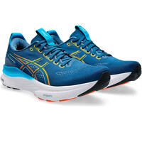 Asics zapatilla running hombre GEL-KAYANO 32 AZUL lateral interior