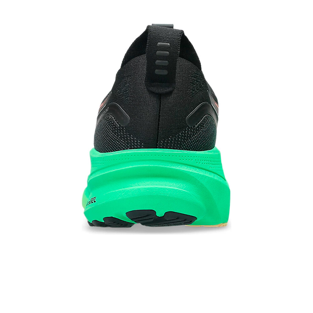 Asics zapatilla running hombre GEL-KAYANO 32 VERDE vista trasera