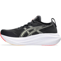 Asics zapatilla running hombre GEL-NIMBUS 27 NEGRO puntera