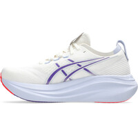 Asics zapatilla running hombre GEL-NIMBUS 27 TOKYO BLANCO puntera