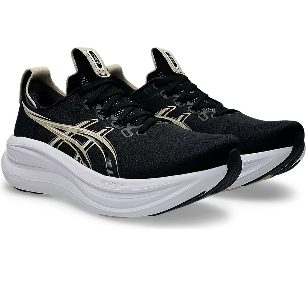 Asics zapatilla running hombre GEL-NIMBUS 28 NEGRO lateral interior