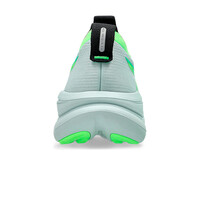 Asics zapatilla running hombre GEL-NIMBUS 28 VERDE vista trasera
