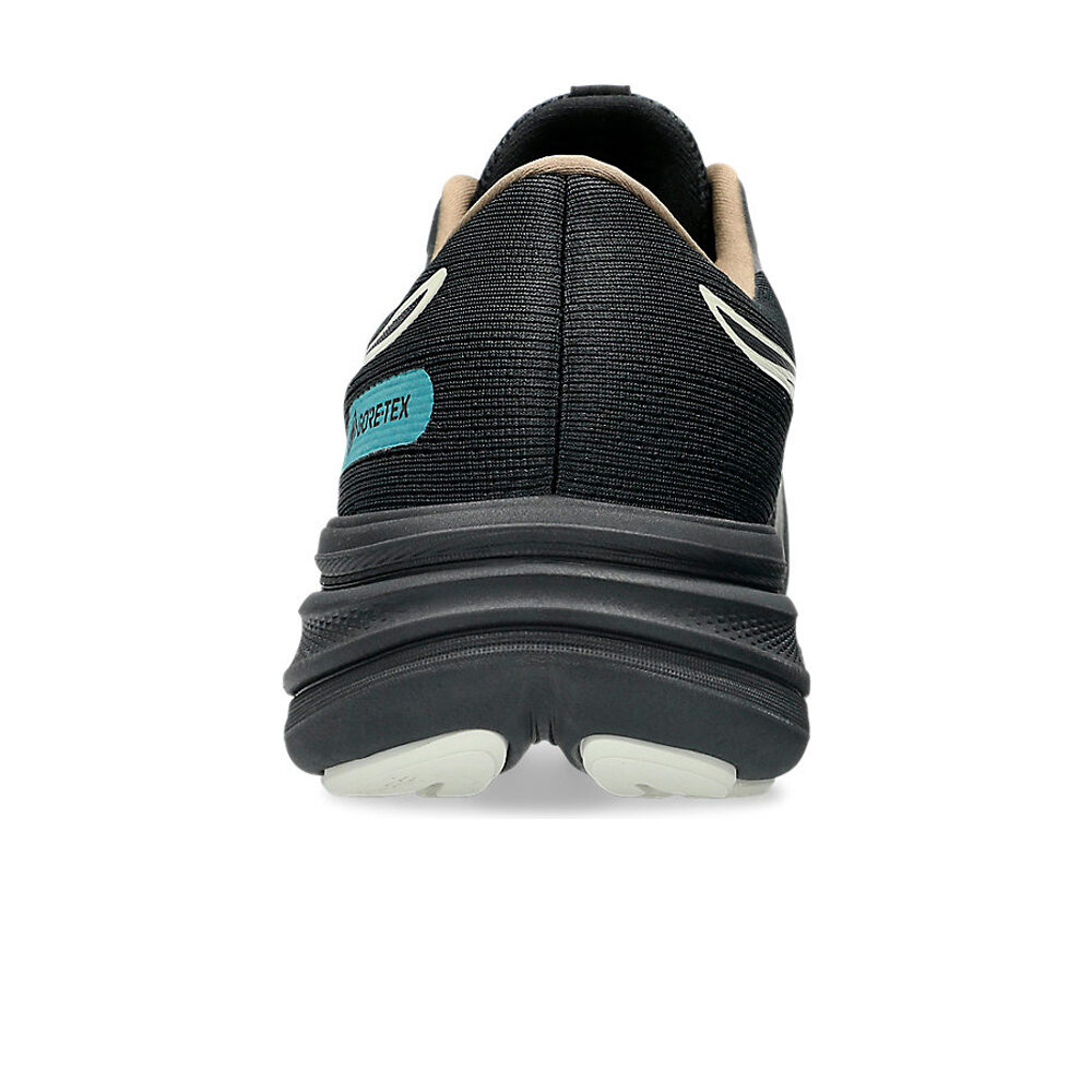 Asics zapatilla running hombre GEL-PULSE 17 GORE-TEX NEGRO vista trasera