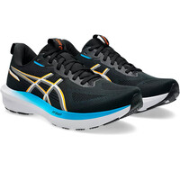 Asics zapatilla running hombre GT-1000 14 NEGRO lateral interior