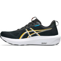 Asics zapatilla running hombre GT-1000 14 NEGRO puntera