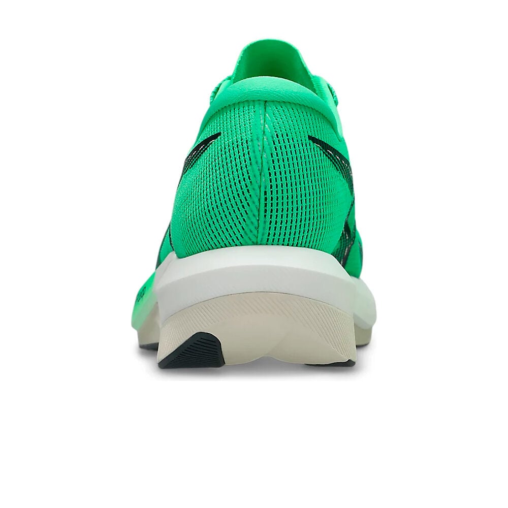 Asics zapatilla running hombre MAGIC SPEED 5 VERDE vista trasera